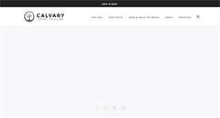 Desktop Screenshot of calvarypetaluma.org